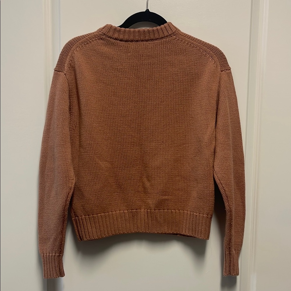 Women's Brown Sweater - Picture 4 of 5